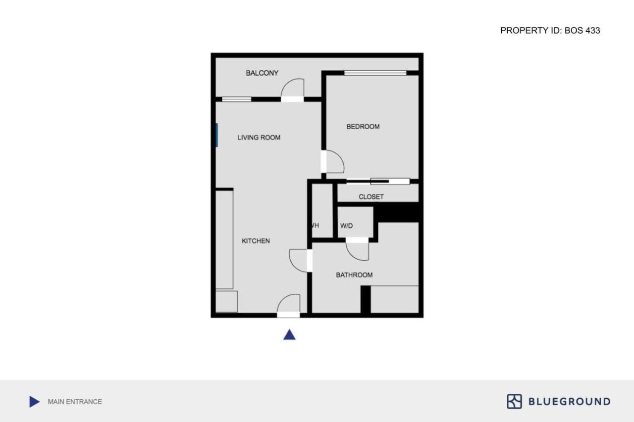 Apartment Brighton 1br W Wd Gym Nr T Shops Dining Bos-433 Boston