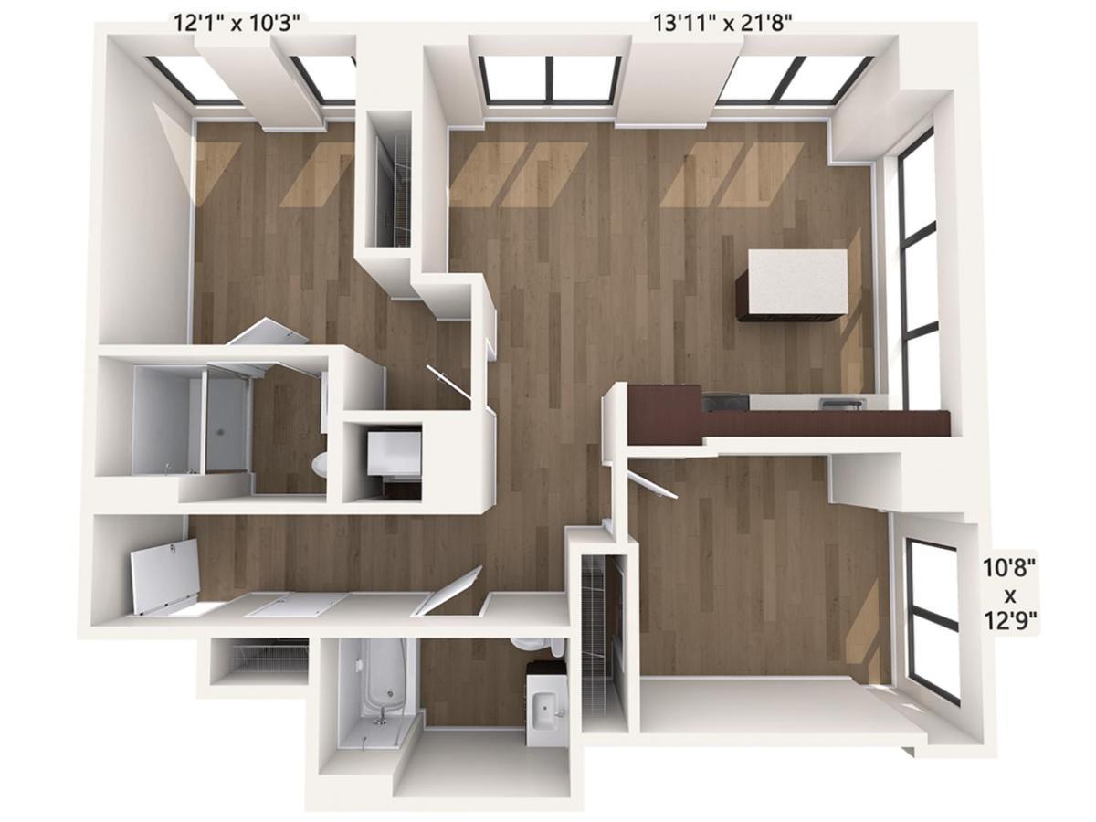 Apartment Chinatowntheater District 2br W Gym Wd Nr T Bos-224a *