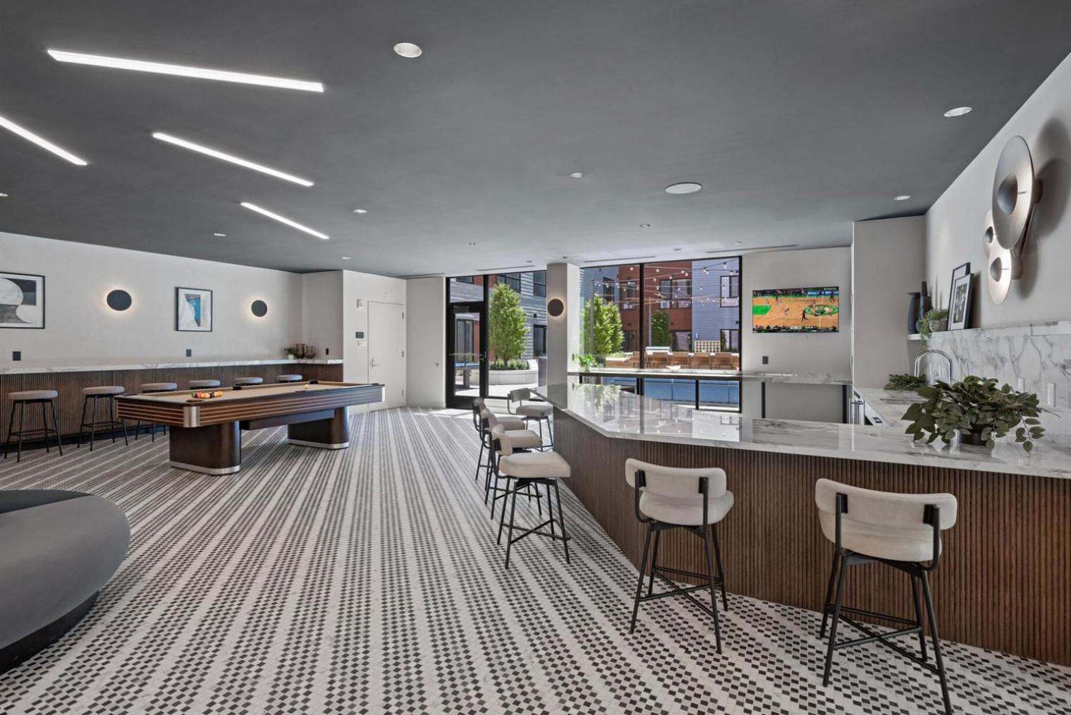 Blueground Revere Gym Pool Wd Lounge Bos-1101 Apartment Boston
