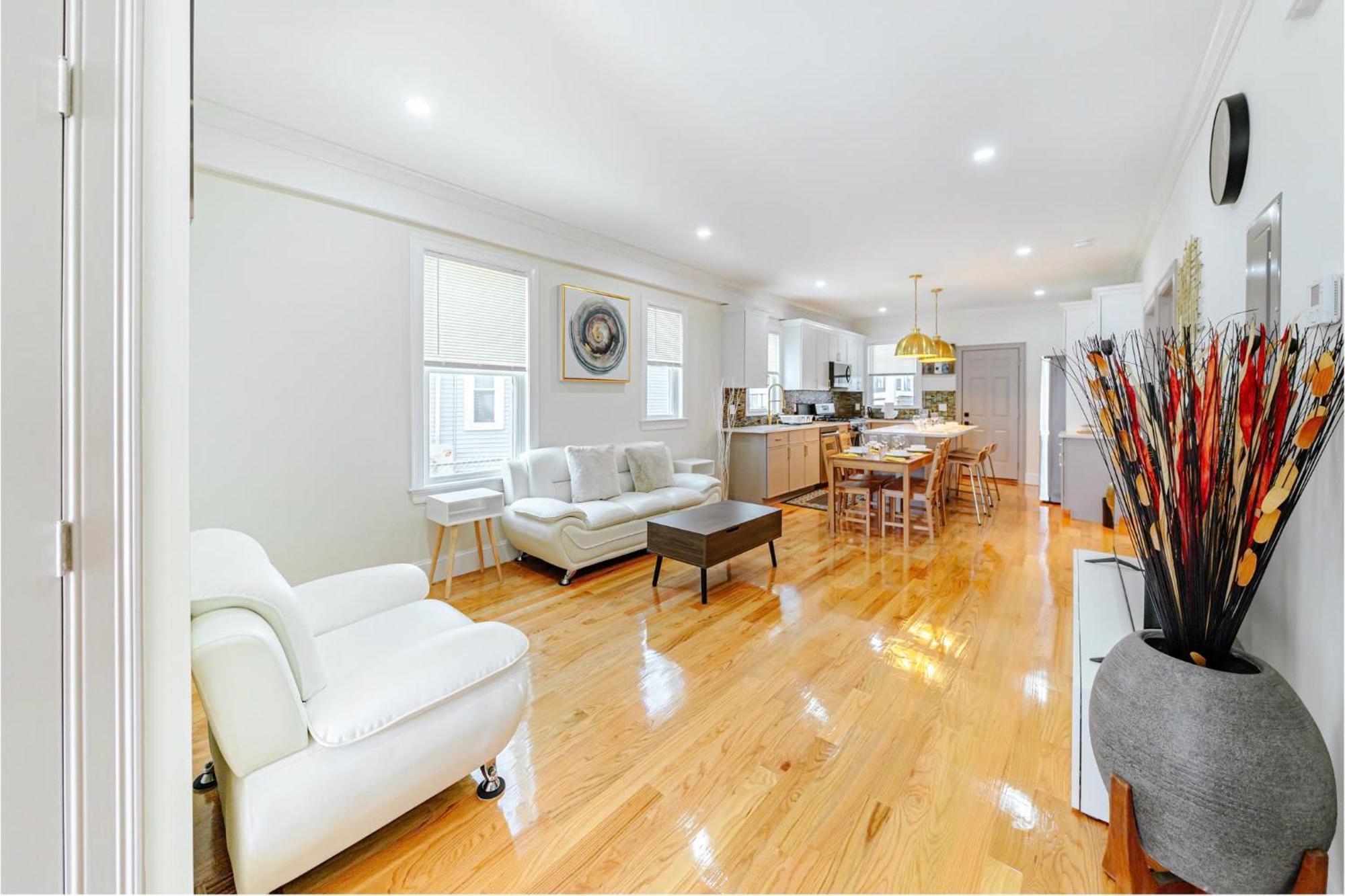 82 - 3Br Boston - Stylish Stay Near Mbta Apartment *