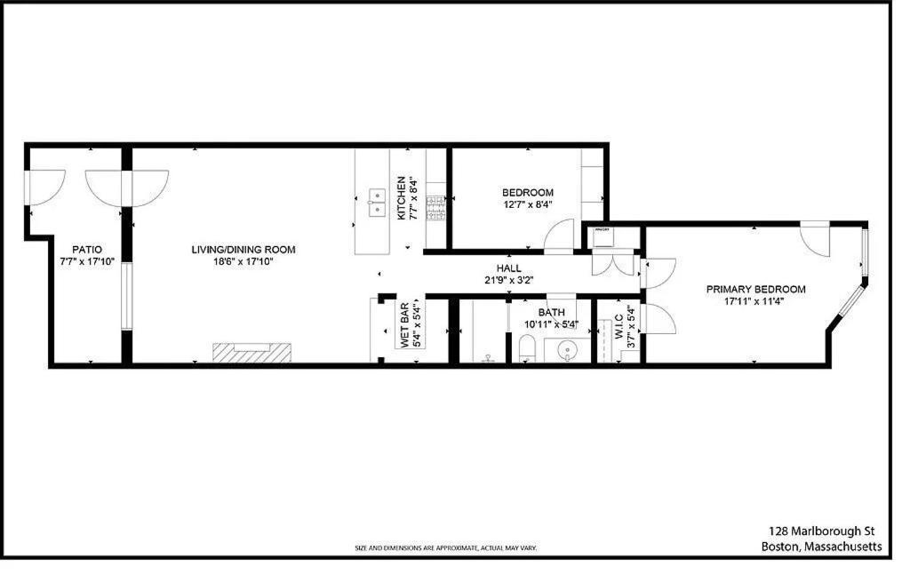 Apartment Back Bay Nantucket-style Pied-a-terre Off Newbury St