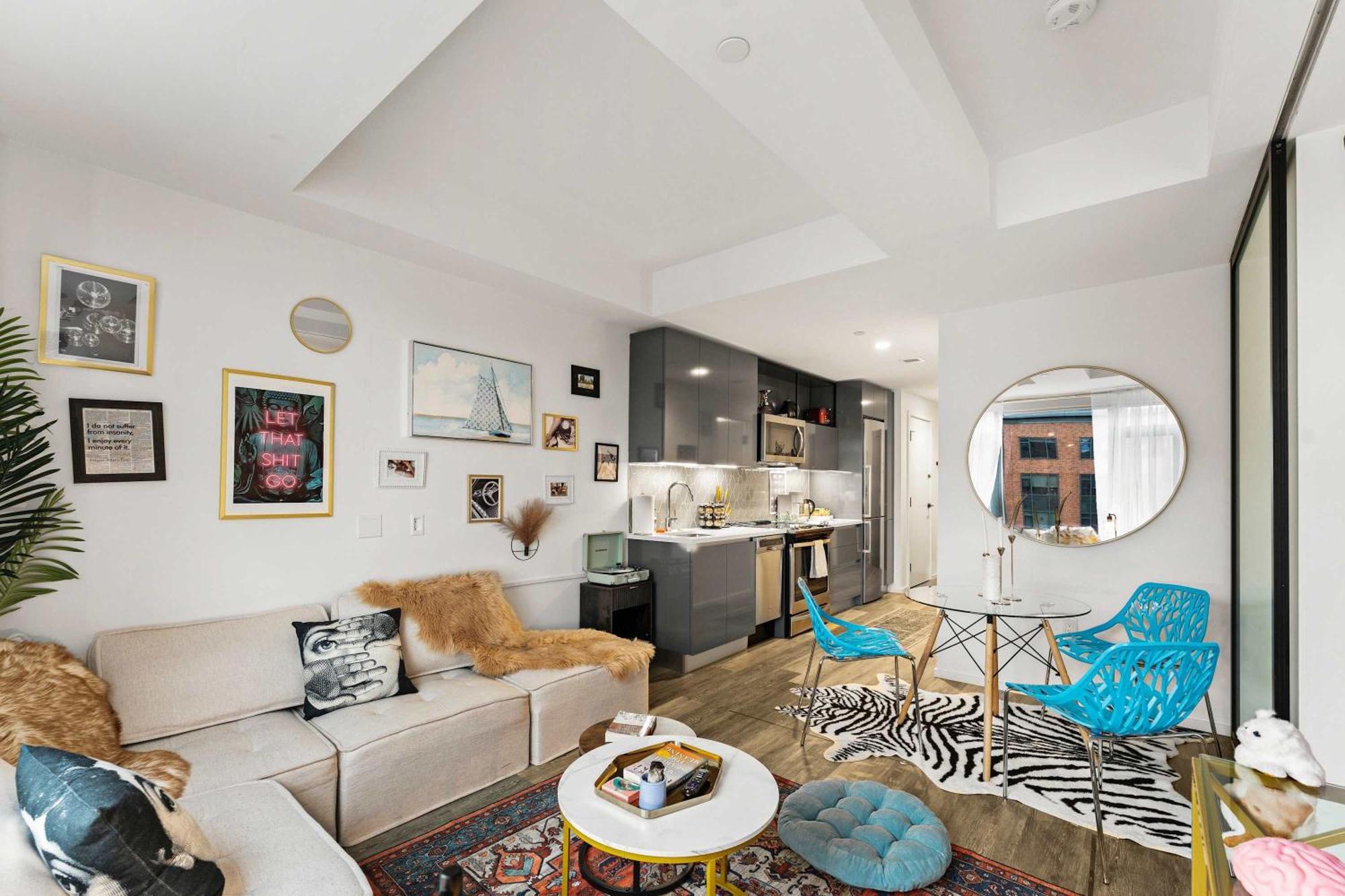 Penthouse South End 1 Bedroom Apartment