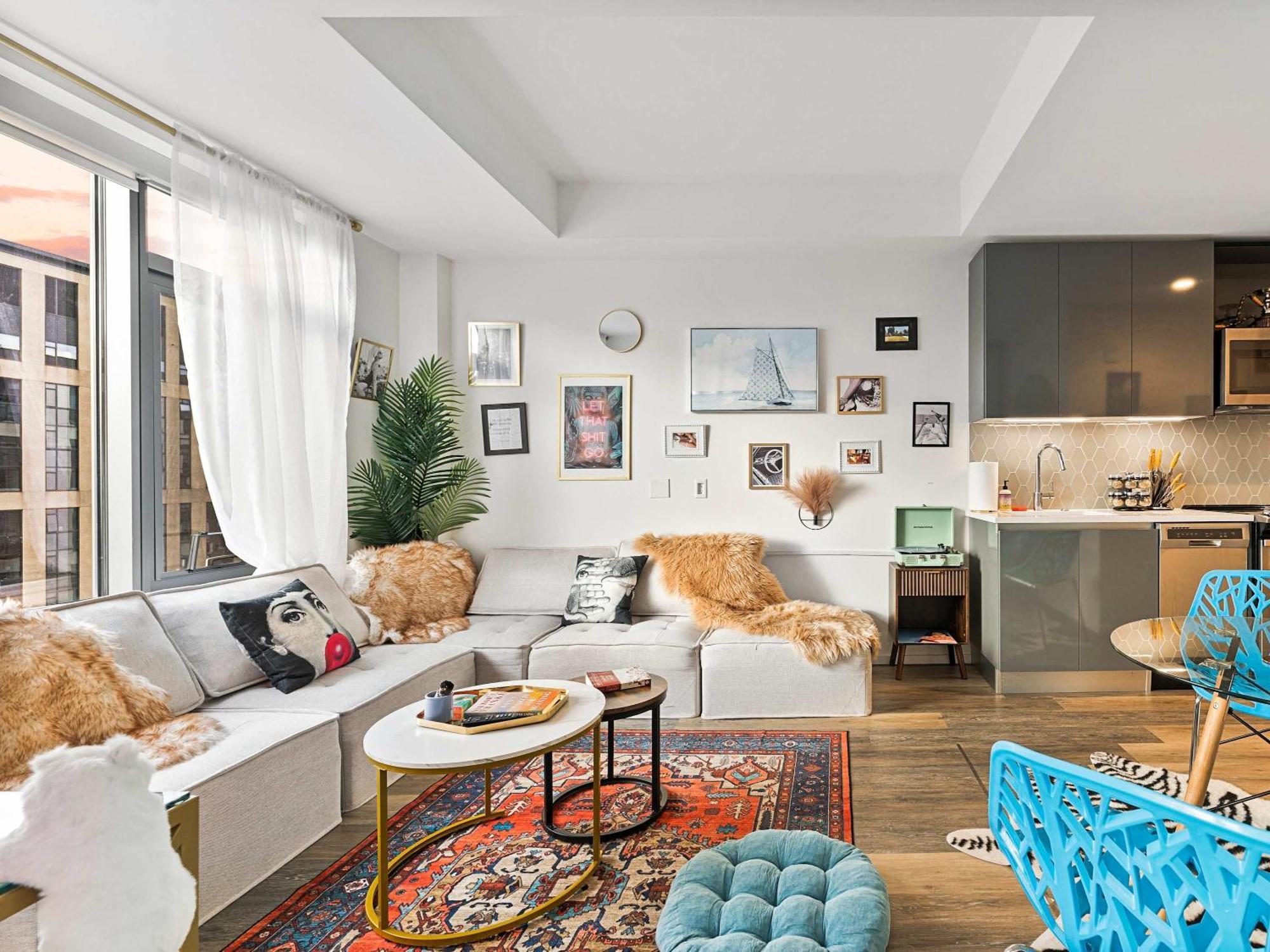 Penthouse South End 1 Bedroom Apartment Boston
