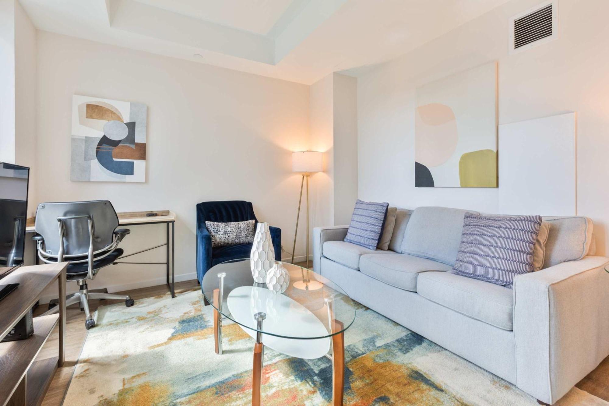Bright Downtown Seaport Apartment Boston