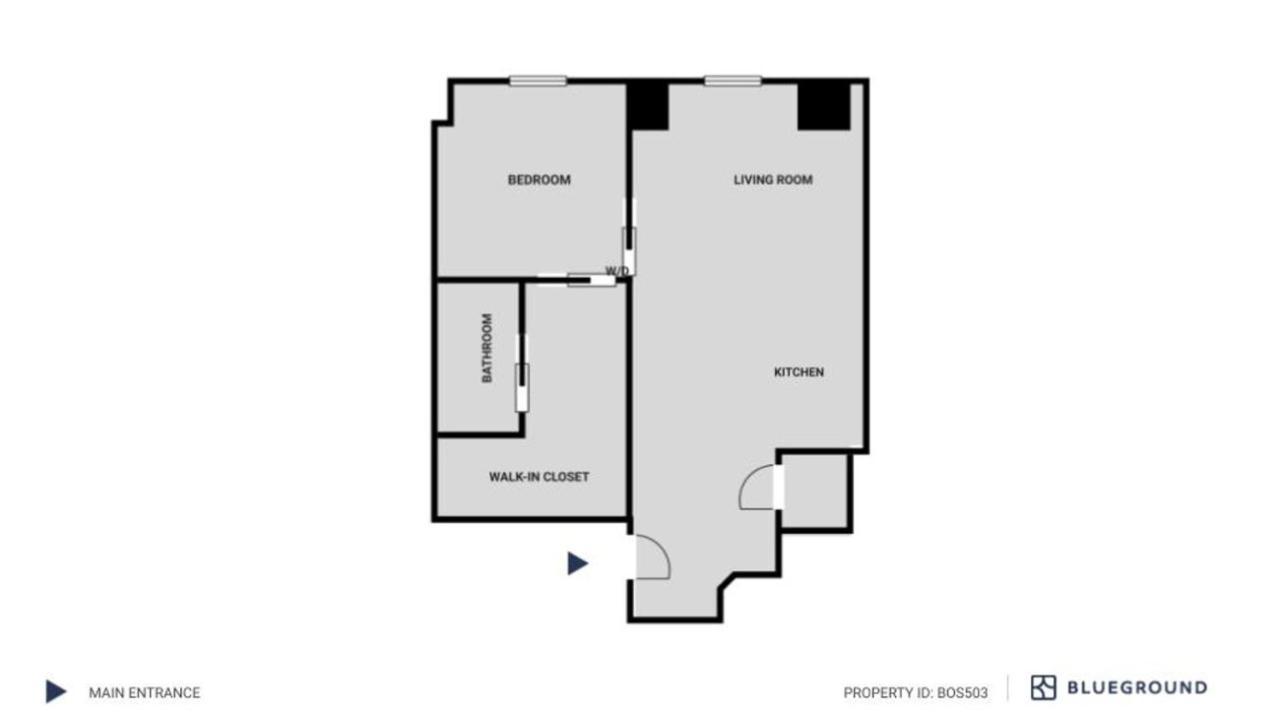 Apartment Downtown 1br W Luxury Amenities Rooftop Views Bos-503 Boston
