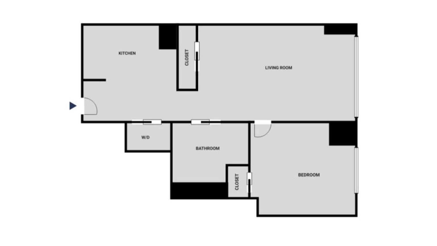 Apartment Back Bay 1br W Wd Gym Roof Nr Copley Sq Bos-751