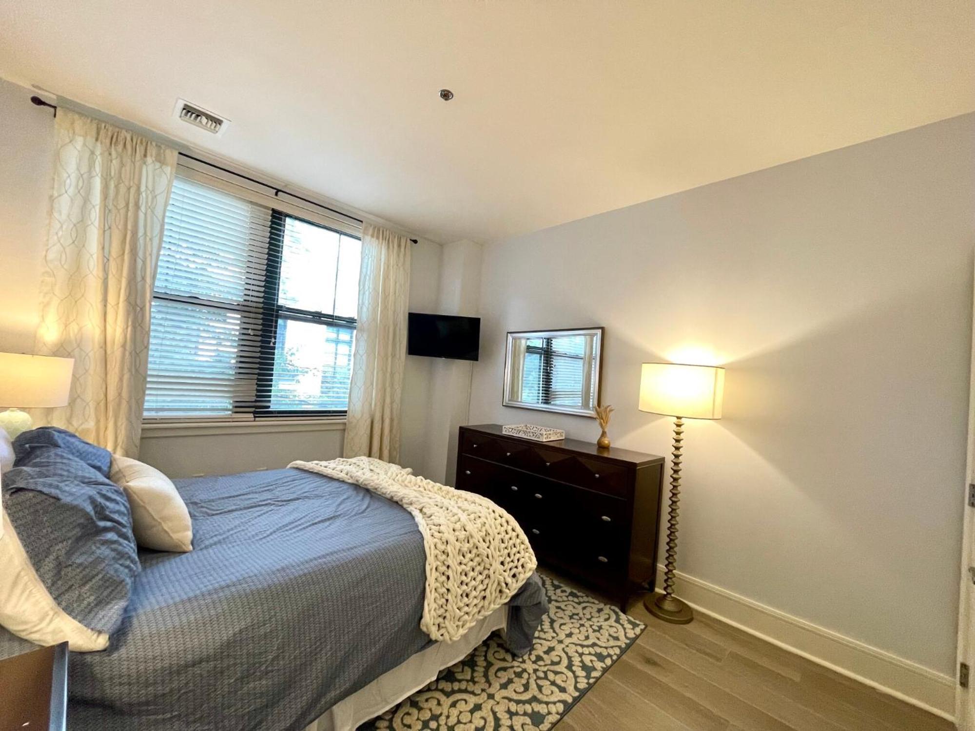 Luxury 1bed Loft, 2 Baths, Air, South End Apartment