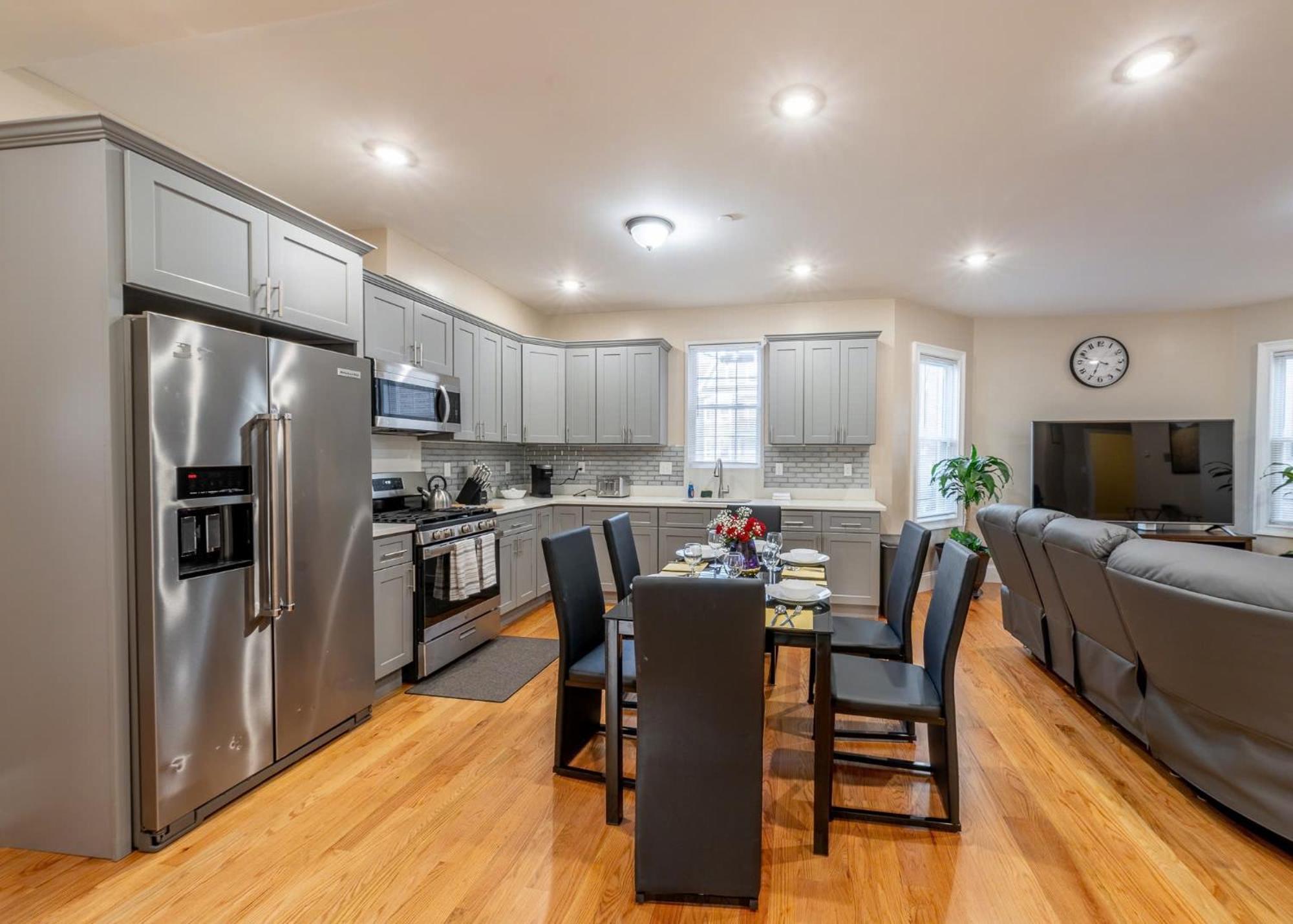 233-1 4Br Boston - Cozy Apt Near Mbta Station Apartment