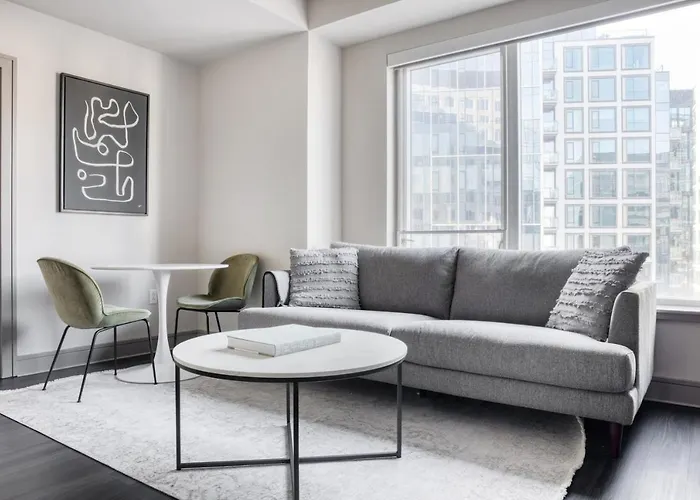 Lux Seaport 1Br W Gym On Harbor Bos-545