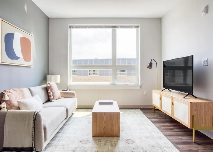 Brighton 1Br W Wd Gym Nr T Shops Dining Bos-431